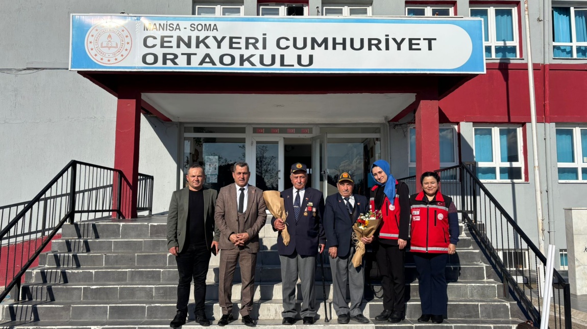 Okulumuz öğrencileriyle Gazilerimizi buluşturduk.